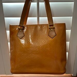 Rare/Vintage LOUIS VUITTON Monogram Noisette Vernis Houston
Tote